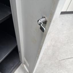  - 1x 180 cm hoog locker hang leg met schade intensief gebruikt !!! (21)