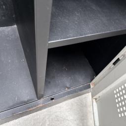  - 1x 180 cm hoog locker hang leg met schade intensief gebruikt !!! (22)