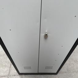  - 1x 180 cm hoog locker hang leg met schade intensief gebruikt !!! (23)