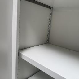  - 1x ahrend witte stalen 2-deurs werkplaatskast  (21)