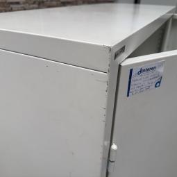  - 1x ahrend witte stalen 2-deurs werkplaatskast  (24)