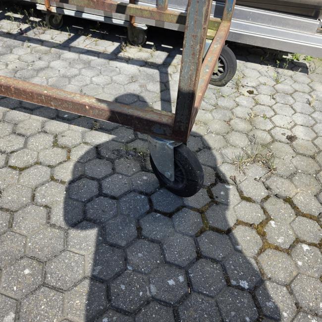  - transportkar afm 150x85x93 hoog 