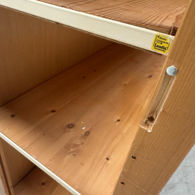  - 1x lundia houten stellingkast met schade !!! (5)
