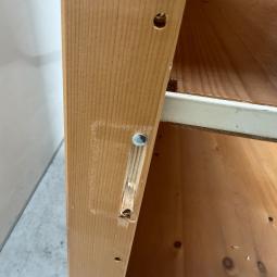  - 1x lundia houten stellingkast met schade !!! (7)