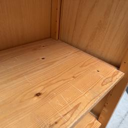  - 1x lundia houten stellingkast met schade !!! (10)