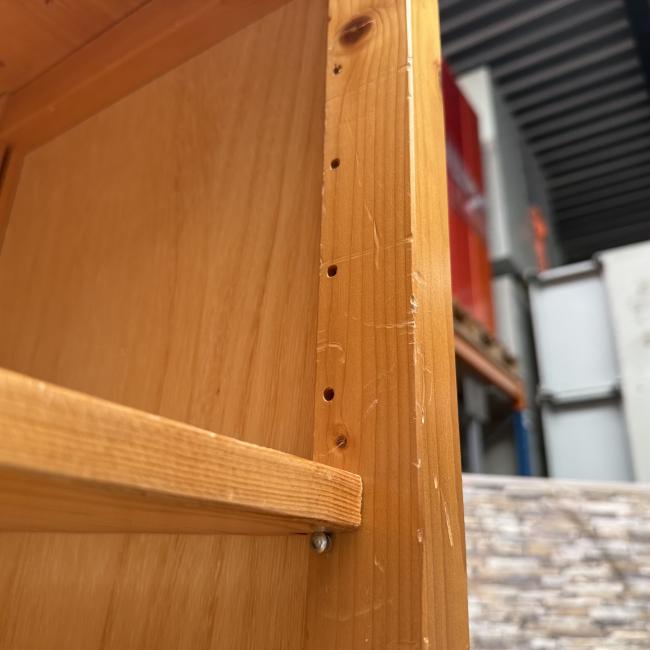  - 1x lundia houten stellingkast met schade !!! (11)
