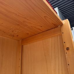  - 1x lundia houten stellingkast met schade !!! (12)
