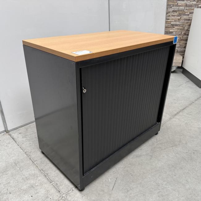  - 2x ahrend gladde deuren zwart beuken met sleutels  (6)