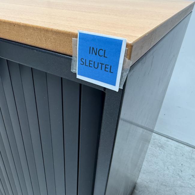  - 2x ahrend gladde deuren zwart beuken met sleutels  (11)