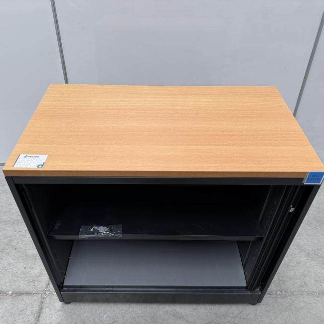  - 2x ahrend gladde deuren zwart beuken met sleutels  (14)