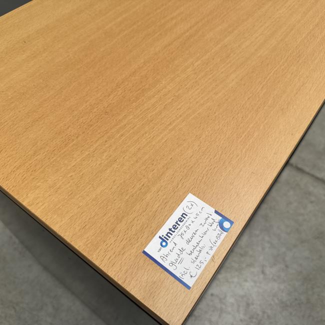  - 2x ahrend gladde deuren zwart beuken met sleutels  (21)