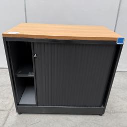  - 2x ahrend gladde deuren zwart beuken met sleutels  (2)