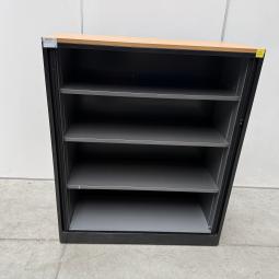  - ahrend 1x met en 1x zonder sleutel zwart beuken (19)