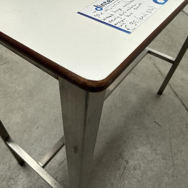  - 1x trespa rvs kleine werktafel (8)