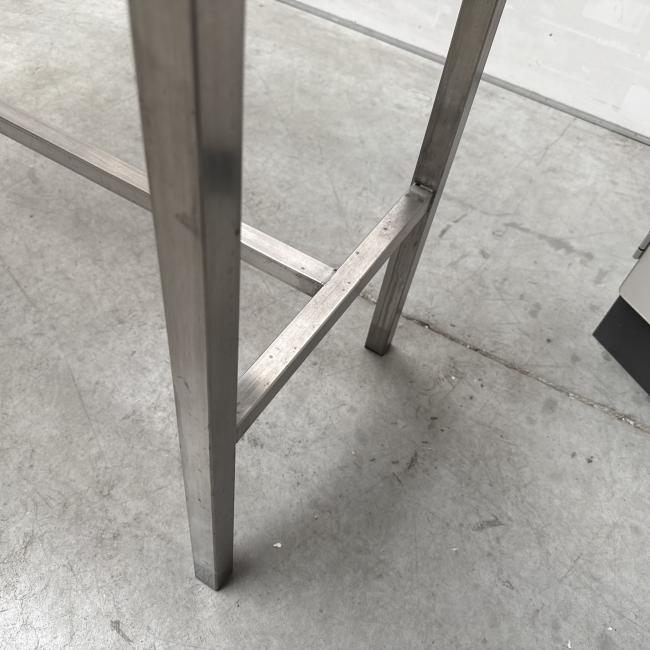  - 1x trespa rvs kleine werktafel (14)