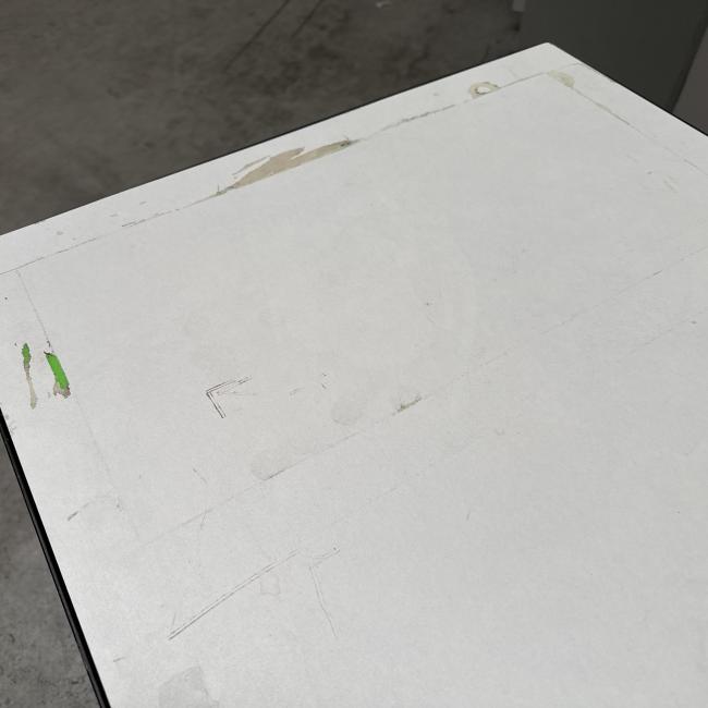  - 1x zeer degelijke kleine werkbank (8)