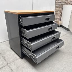  - ahrend metalen ladekast stalen gereedschapsladekast zonder deur (10)