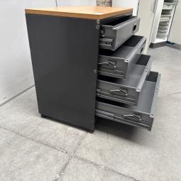  - ahrend metalen ladekast stalen gereedschapsladekast zonder deur (11)