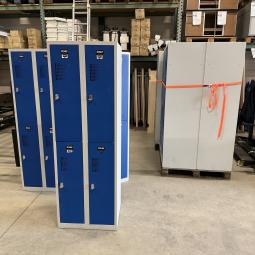  - partij 4-deurs - 2 soorten draaiknop of omlegslotje voor evt hangslot (2)