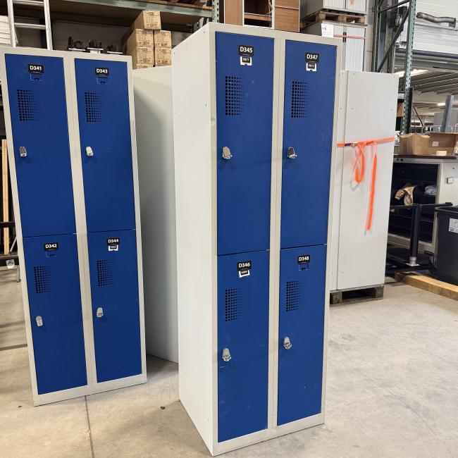  - partij 4-deurs - 2 soorten draaiknop of omlegslotje voor evt hangslot (4)