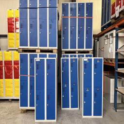  - partij 4-deurs - 2 soorten draaiknop of omlegslotje voor evt hangslot (32)