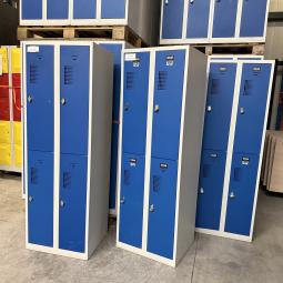  - partij 4-deurs - 2 soorten draaiknop of omlegslotje voor evt hangslot (34)
