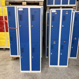  - partij 4-deurs - 2 soorten draaiknop of omlegslotje voor evt hangslot (46)