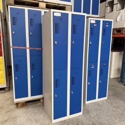  - partij 4-deurs - 2 soorten draaiknop of omlegslotje voor evt hangslot (47)