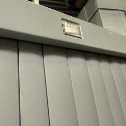  - schaffenburg 196x120x45 lichtgrijs 3x zonder en 8x met sleutel 225,- en 235,- pst ex (25)