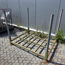 - STAPELREK 145X120X120 CM  (2)