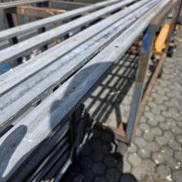  - 5X STALEN PLATTE STRIP AFM 300X45 CM  DIKTE 10 MM  (3)