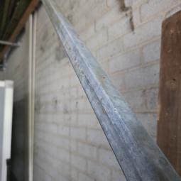  - gegalvaniseerde koker profiel 450 cm  35x35 mm  3 mm dik (1)
