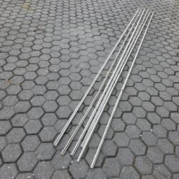  - 6X ALUMINIUM T PROFIEL 240 CM LANG 15 MM BREED  1,5 MM DIK  (1)