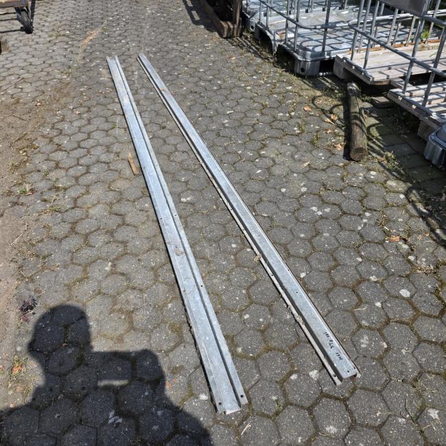  - 2X METALEN SIGMA PROFIEL 283X8 CM HOOGTE 4,5 CM  (5)