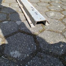  - 2X METALEN SIGMA PROFIEL 283X8 CM HOOGTE 4,5 CM  (3)