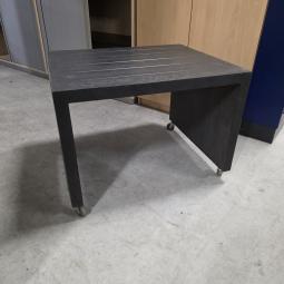  - VERRIJDBARE MASSIEF EIKEN TAFEL AFM 70X58X52 LXBXH (1)