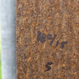  - PLATTE STRIP 180X15 CM 5 MM DIK  (3)