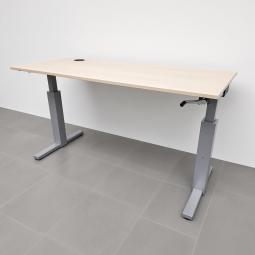  - Gispen Steeltop slingerbureau - 140x60 cm (13)