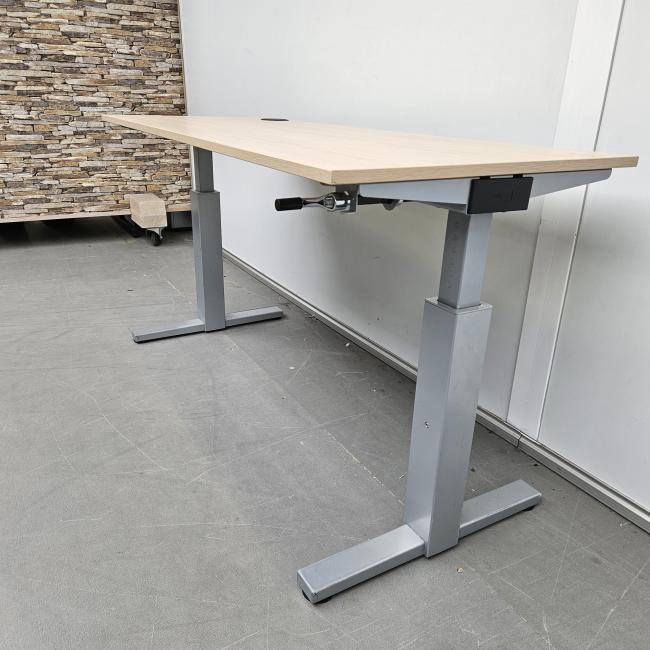  - Gispen Steeltop slingerbureau - 140x60 cm (6)