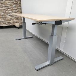  - Gispen Steeltop slingerbureau - 140x60 cm (6)