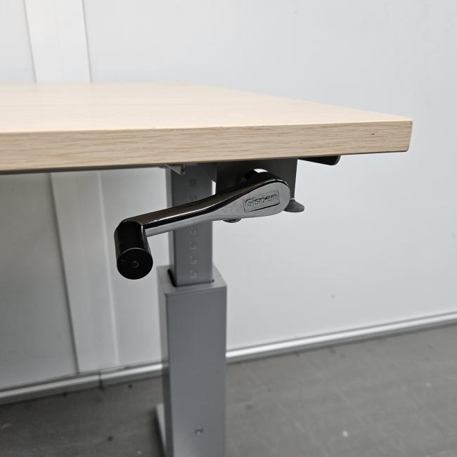  - Gispen Steeltop slingerbureau - 140x60 cm (11)