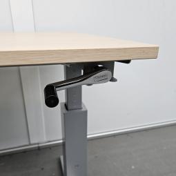  - Gispen Steeltop slingerbureau - 140x60 cm (11)