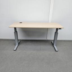  - Gispen Steeltop slingerbureau - 140x60 cm (1)