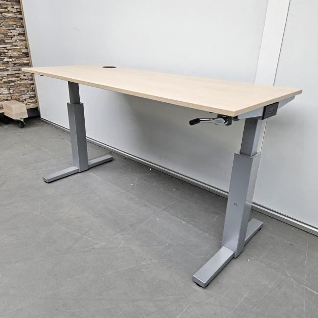  - Gispen Steeltop slingerbureau - 140x60 cm (5)