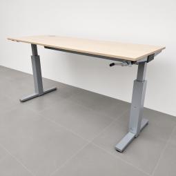 - Gispen Steeltop slinger instelbaar bureau (15)
