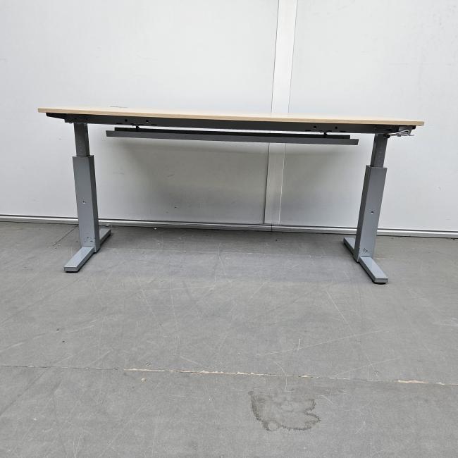  - Gispen Steeltop slinger instelbaar bureau (3)