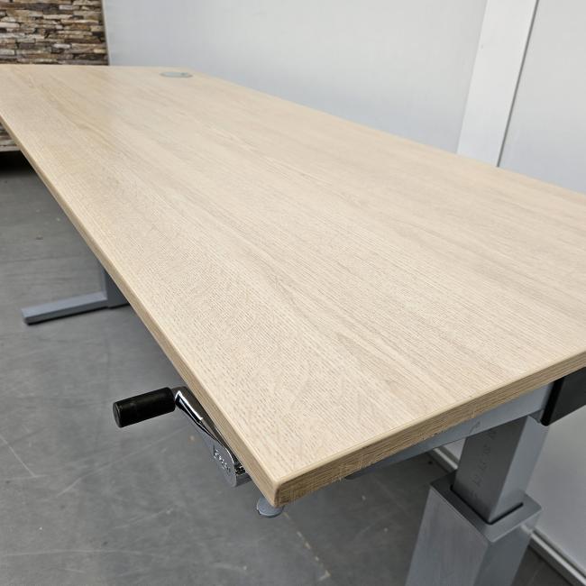  - Gispen Steeltop slinger instelbaar bureau (8)