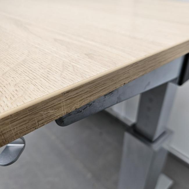  - Gispen Steeltop slinger instelbaar bureau (9)
