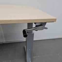  - Gispen Steeltop slinger instelbaar bureau (11)