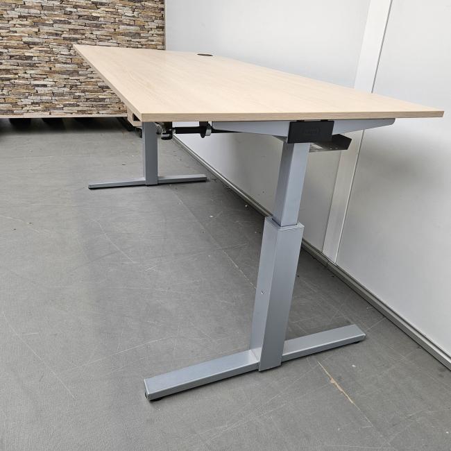  - Gispen Steeltop slingerbureau - 180x80 cm  (7)